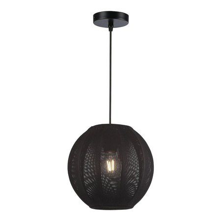 Lampa wisząca Dana Czarny 1xE27 (ML1806) - Milagro