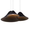 Wisząca lampa z filcu MAXLIGHT P0565 BELMOND BLACK&GREY