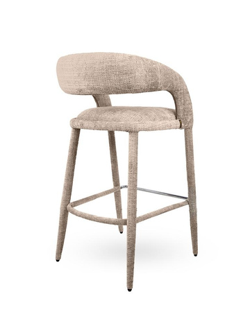 MaMaison krzesło barowe IRIS beżowe (MM001501100351) - MaMaison