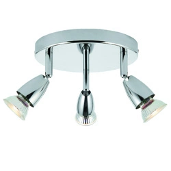 Lampa sufitowa Amalfi 3lt round chrome 35W (43279) - Saxby