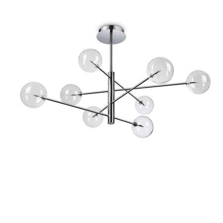 Lampa wisząca EQUINOXE Chrom (EQUINOXE_SP8_CROMO) - Ideal Lux