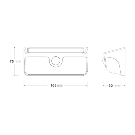 Lampa Solarna Link 5W 500lm 4000K (EKO2359) - Eko-Light