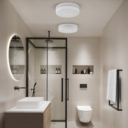 Plafon łazienkowy PORI biały IP 44 (864) - TK Lighting