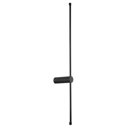 LED WALL LAM 20W 3000K PALUMINIUM BLACK COLOR (20116 Zambelis) - Zambelis