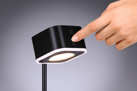 Wielofunkcyjna lampka na biurko, z klipsem, z magnesem , ściemnialna  VARIA DIM USB-C czarny  (PL71171) - PAULMANN