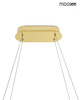 MOOSEE lampa wisząca ANILLO 120 złota (MSE1501100601) - Moosee