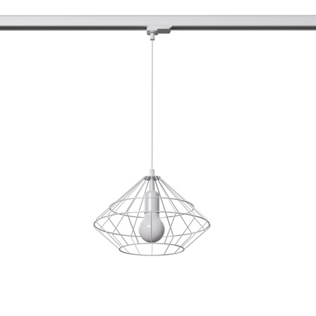Lampa wisząca na szynie UMBERTO biała E27 3000K 7,5W 620lm (MYL.00365) - Make Your Light