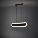 Lampa wisząca FABRIANO czarna (390013) - EGLO