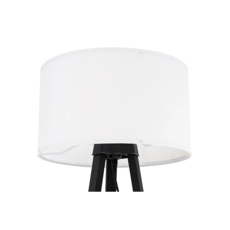PIKO LAMPA PODŁOGOWA CZARNA/BLACK-WHITE (ASZ.1759) - Zuma Line