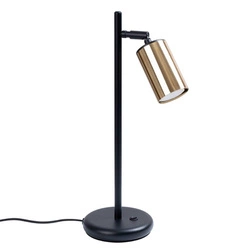 Lampa biurkowa WINX czarny/złoty (SL.1389) - Sollux Lighting