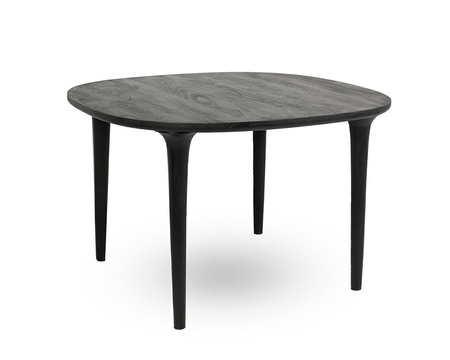 MaMaison stół jadalniany LAMINAR 120      czarny / drewno (MM001501100339) - MaMaison