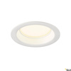 DOWNLIGHT V 100, lekko wpuszczana osłona biała (1007478) - SLV