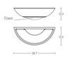 WALL LAMP E14 40W (20273 Zambelis) - Zambelis