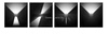 Kinkiet KUB szary (05-3220-34-34) Leds-C4