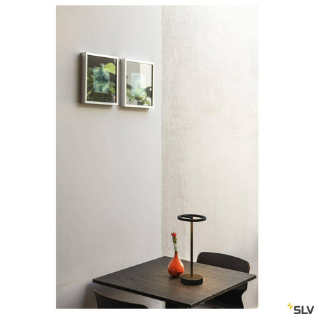 Przenośna lampa VINOLINA ONE 2700 K, TOUCH, czarna (1007359) - SLV