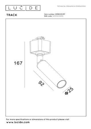 TRACK LUCIDE - KEONI (09961/01/97) - Lucide