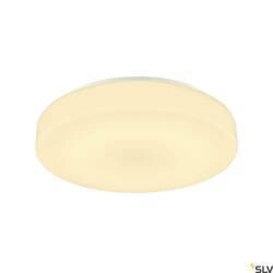 LIPSY 40 DRUM DALI CW, lampa ścienna i sufitowa natynkowa LED indoor, kolor biały, 3000/4000K (1002940) - SLV