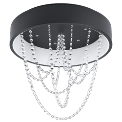 Lampa Sufitowa BERLONA czarna (39762) - EGLO