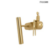 MOOSEE lampa ścienna BOY TUBE L złota (MSE1501100481) - Moosee