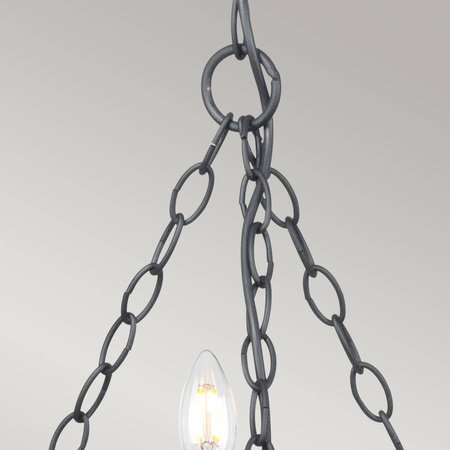 Żyrandol Saxon (SAX5-BLK) - Elstead Lighting