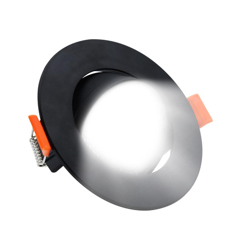 Ruchome oczko podtynkowe Plus czarne LED CCT (LP-1506/1RS BK) - Light Prestige