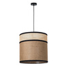 PENDANT BURLAP 1XE27 MAX 25WB NATURAL (20354 Zambelis) - Zambelis