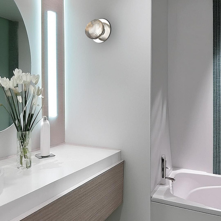 Kinkiet / lampa sufitowa BOLLA SMOKED 3W LED (ML1431) - Milagro