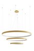 Lampa wisząca RIO 3 55/78/110 złoty LED 4000K (TH.269) - Thoro Lighting
