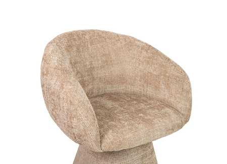 MaMaison krzesło obrotowe PEDRA beżowe (MM1501100298) - MaMaison