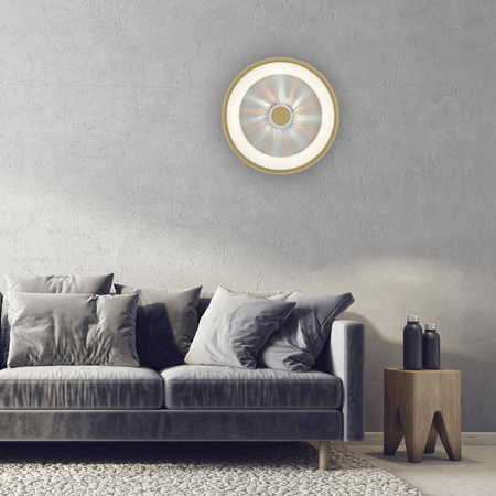 Plafon VERTIGO ceiling light brass matt body (14384-60) - Paul Neuhaus