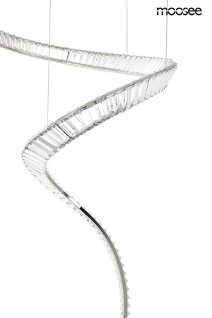 Lampa wisząca WAVE CORDON 1A chrom (MSE1501100193) - Moosee