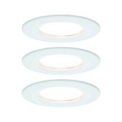 Oprawa wbudowana Nova Coin LED 3-st ściemnianie 3x6,5W 2700K 230V Biały Mat/Aluminium (PL93496) - PAULMANN