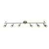 Lampa sufitowa Amalfi 6lt bar satin nickel 35W (61003) - Saxby