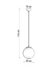 Lampa wisząca UGO 20ota (SL.0715) - Sollux