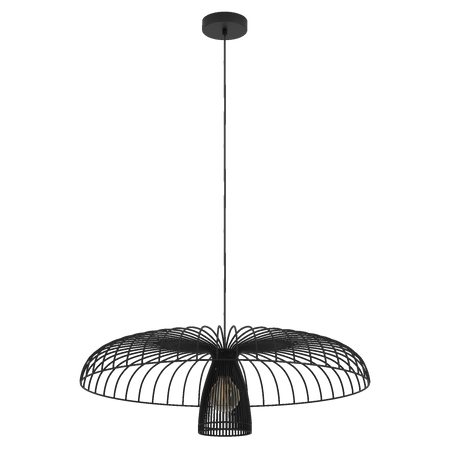Lampa wisząca CHAMPERICO czarna (390216) - EGLO
