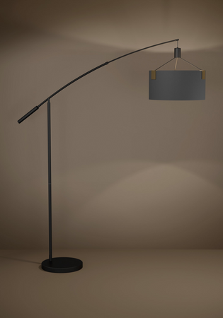 Lampa Podłogowa TORTOLA 1 czarna (39966) - EGLO