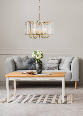 Żyrandol PARIS złoty (1906/10) - Zuma Line