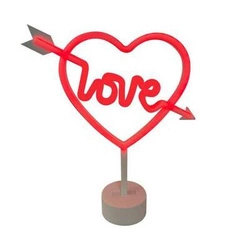 Lampka dekoracyjne neon LOVE LED (FM-JNL01) - Zuma Line