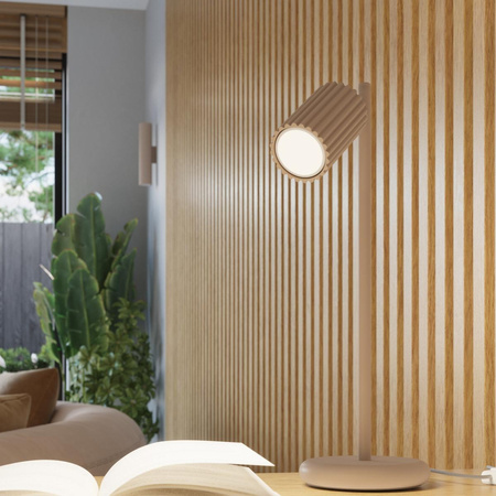 Lampa biurkowa KARBON taupe (SL.1770) - Sollux Lighting