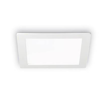 Plafon GROOVE FI1 10W SQUARE kol. biały (123981) Ideal Lux