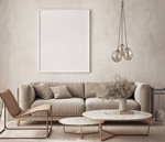 Lampa wisząca Perlos  (PND-54456-3-HB-AMB) - Italux