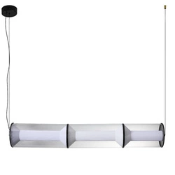 Lampa wisząca Aeris 3 linia transparent LED CCT (LP-2137/3L TR) - Light Prestige