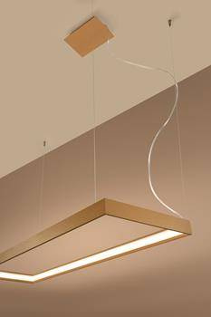 Lampa wisząca TUULA L złoty LED 3000K (TH.167) - Thoro Lighting