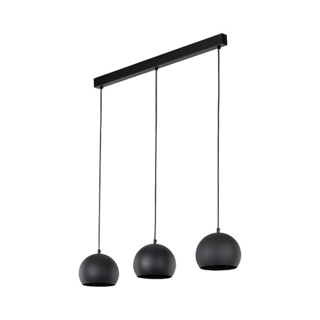 ZOE BLACK LAMPA WISZACA 3 S (10169) - TK Lighting
