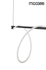Nowoczesna lampa wisząca SERPIENTE 120  czarna (MSE1501100394) - Moosee