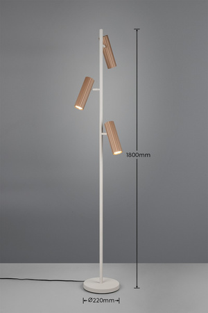 Lampa podłogowa z reflektorkami SOKA (467700365) - Trio