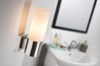 Lampa łazienkowa TANG Nordlux E14 40W Szkło Stal szczotkowana
