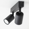 NEX BLACK 2XGU10 LAMPA SUFITOWA (10790) - TK Lighting