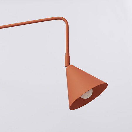 Kinkiet NOX ochra czerwona (SL.1701) - Sollux Lighting