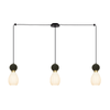 PENDANT 3XE14 MAX 15W BLACK MARBLE - BRASS (23243 Zambelis) - Zambelis
